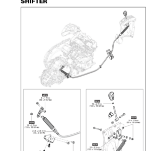 SSV 2018 Shifter (MAVERICK TRAIL) Shop 219100905 029 Manual