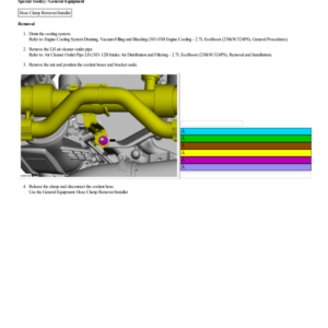 Coolant Pump G2225019 Manual