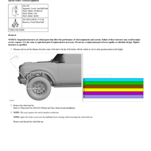 Lower Arm G2223000 Manual