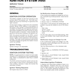 ATV 2015 OUTLANDER L (Ignition System 450) Shop 04cE8uAAE SM51Y015S01 vmr2015 046 Manual