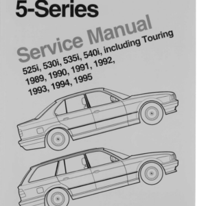 Bentley BMW 5 Series e34 Manual