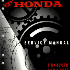 2003]HondaTRX400fw Foreman Repair Manual