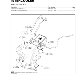 Intercooler 219101005 016 en Manual