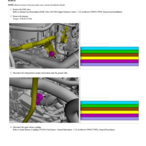 Exhaust Gas Recirculation (EGR) Inlet Tube G2248525 Manual