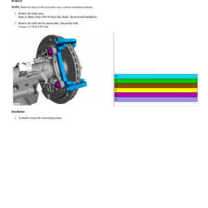 Brake Caliper Anchor Plate G2225898 Manual