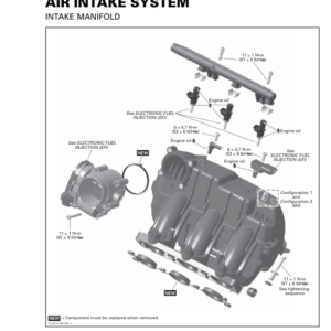 Road Air Intake (Engine 1330 ACE) Shop rmr2016 006 rev1 Manual