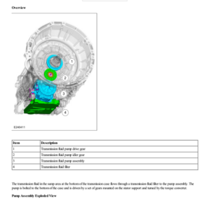 Pump Assembly G2217350 Manual