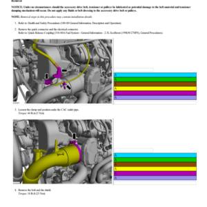 Accessory Drive Belt Tensioner G2221949 Manual