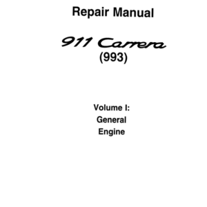 Porsche 993 workshop Manual