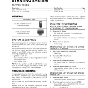 SSV 2019 Starting System Maverick Shop Supp 219100971 020 Manual