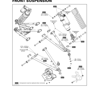 SSV Front Suspension (MAVERICK XDS) Shop 03a9MKAAY SM91Y014S08 tmr2015 044 Manual