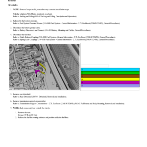 Fuel Lines G2224207 Manual