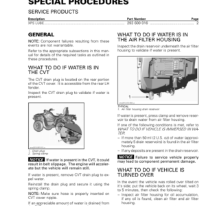 ATV S01 SS06 Special Procedures Shop OUT REN Version 5AA vmr2013 008 Manual