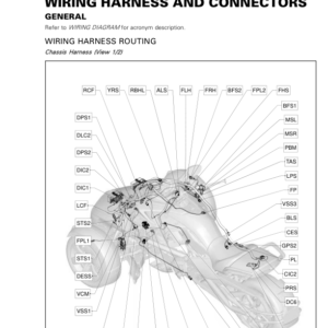 ROADSTER Wiring Harness and Connectors (F3) Shop SM61Y015S10 rmr2015 145 Manual