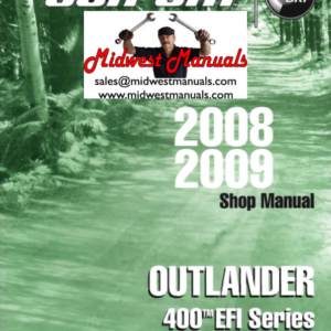 2008-2009 Outlander 400 Efi Atv Manual