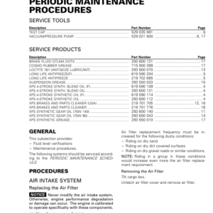 SSV 2018 (Periodic maintenance procedures) Defender Xmr suppl 219100939 006 en Manual