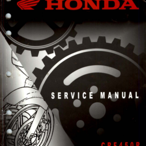 2002-2004 Honda CRF450 & 450R Repair Manual