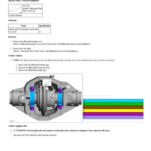 Differential Carrier G2223809 Manual