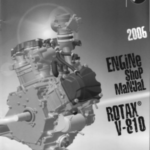 2006 Can Am 800 ATV Motor Shop Manual