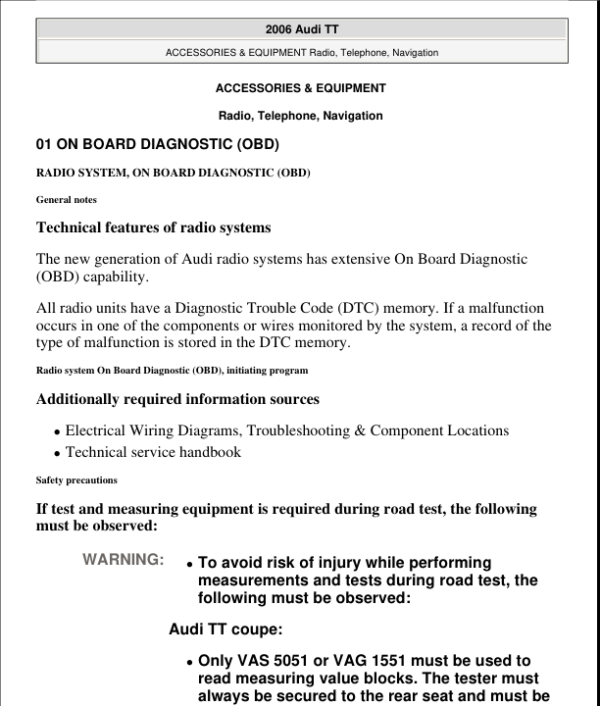 RADIO TELEPHONE NAVIGATION Manual