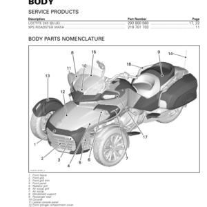 Road Body (T and Limited) Shop rmr2016 123 Manual