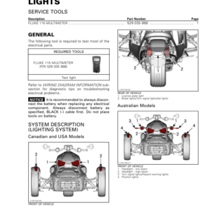 Roadster 2019 Lights Ryker Shop 219100957 024 Manual