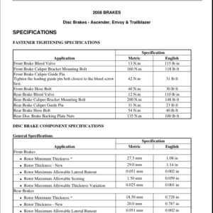 DISC BRAKES Manual