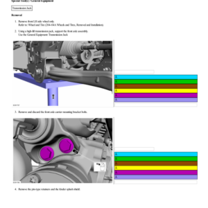 Axle Carrier Bushing G2222608 Manual