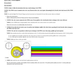 Wheel and Tire G2223737 Manual