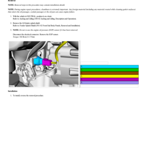 Engine Oil Pressure (EOP) Sensor G2193261 Manual