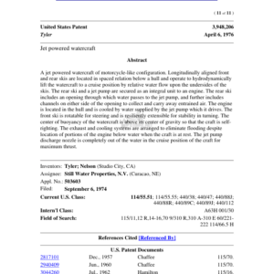 Wetbike Patent text Manual