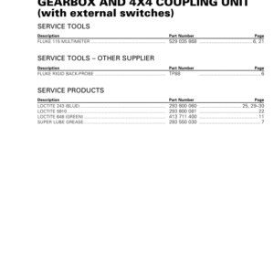 SSV MY20 Gearbox and 4x4 Unit (with external switches) HD5 (Defender suppl.) 219101010 019 en Manual