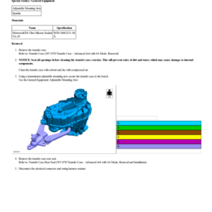 Transfer Case Clutch G2232553 Manual