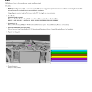 Telematics Control Unit (TCU) Module G2199075 Manual