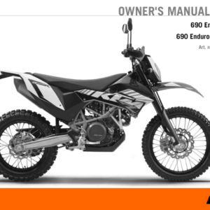 2012 KTM 690 Enduro Manual