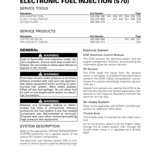 ATV Electronic Fuel Injection (570) (OUTLANDER L) Shop vmr2016 045 en Manual