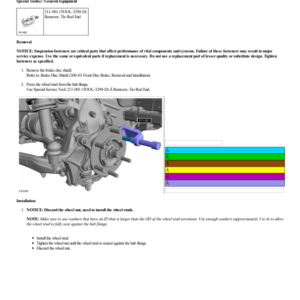 Wheel Studs G2223005 Manual