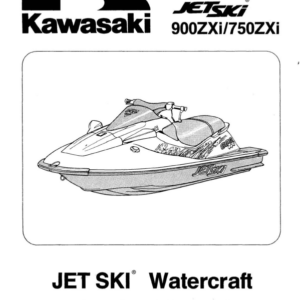 1995-1996-1997 Kawasaki JetSki 750 900 ZXi Repair Manual