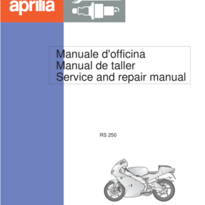 Aprilia RS250 Repair 1998 Manual