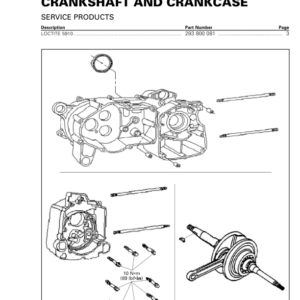 ATV Crankshaft and Crankcase (Mini DS) Shop vmr2017 017 Manual