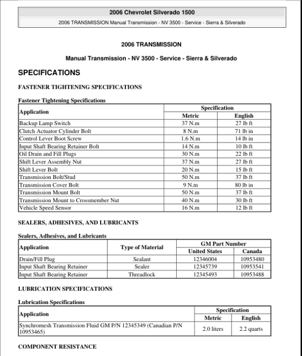 TRANS NV3500 Manual