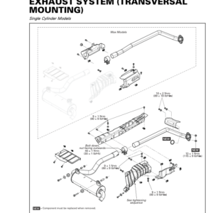 ATV Exhaust (Trans Mount) (G2L) Shop vmr2017 130 Manual