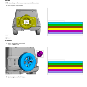 Tailgate Alignment G2237786 Manual