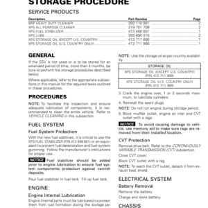 SSV 2017 Storage Procedures (Defender HD5) Shop tmr2017 407 Manual