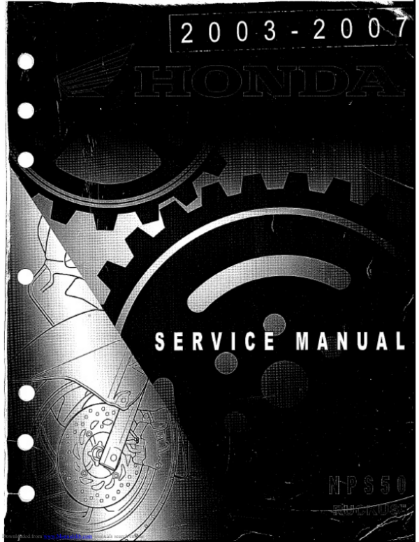 ruckus 2003 Manual