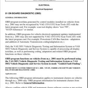 electrical equipment Manual