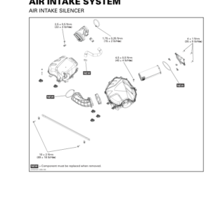 Road 2020 Air Intake 219101011 005 Manual