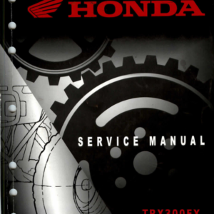 2009]Honda Trx300ex 300x Repair Manual