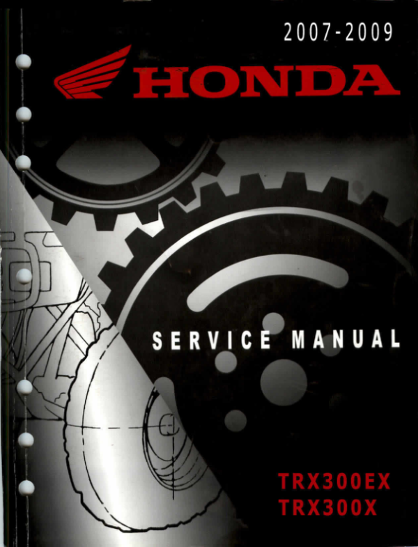 2009]Honda Trx300ex 300x Repair Manual