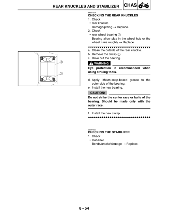 2007 Yamaha Grizzly 700 401 485 Manual